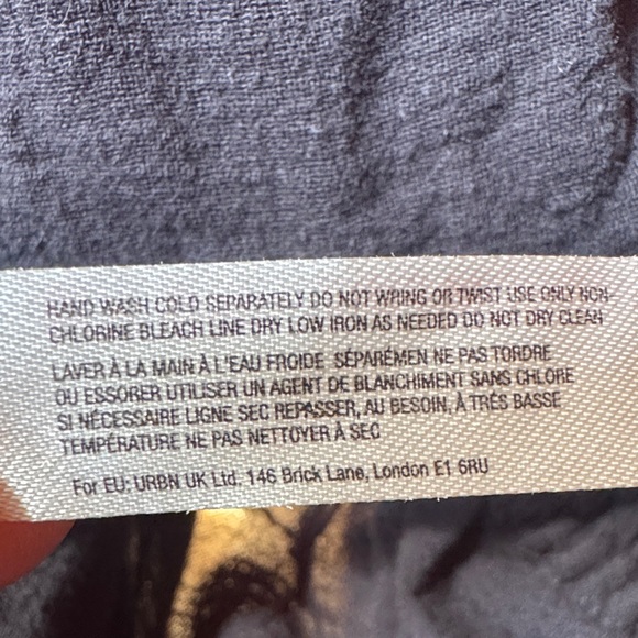 Free People size Small S Black Backless Halter Dress - Picture 9 of 10